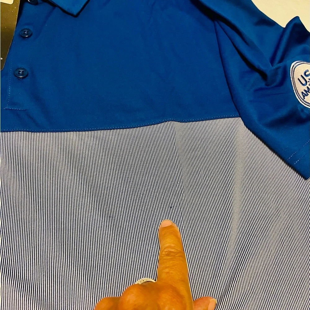 ⛳️🏌️♂️4/$20 Antigua Men's Vibrant Blue Golf Polo - Picture 3 of 4